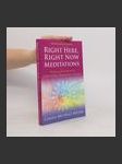 Right Here, Right Now Meditations - náhled