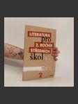 Literatura pro 2. ročník středních škol : zkrácená verze. Pracovní sešit - náhled