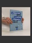 Literatura pro 3. ročník středních škol. Učebnice - náhled