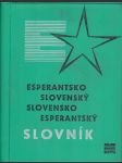 Esperantsko-slovenský slovensko-esperantský slovník - náhled
