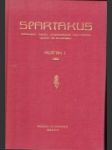 Spartakus – ročník i. – 1922 - náhled