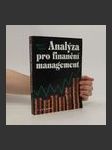 Analýza pro finanční management - náhled