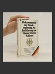 Dokumentation der Bundesregierung zur Entführung von Hanns Martin Schleyer - náhled