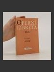 Operní libreta II.- 15 AIDA - náhled