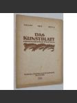 Das Kunstblatt, ročník 1917, č. 8 (srpen) [umění; Heinrich Campendonk; časopis; grafika] - náhled