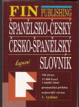 Španělsko - český  česko - španělský  slovník - náhled