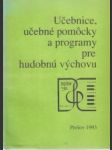 Učebnice, učebné pomôcky a programy pre hudobnú výchovu - náhled