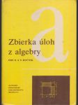 Zbierka úloh z algebry - náhled