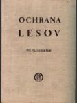 Ochrana lesov - náhled