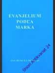 Evanjelium podľa marka - náhled