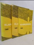 Klapalekiana 1995 No. 1-4, Supplementum - náhled