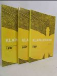 Klapalekiana 1997 No. 1-4, Supplementum - náhled