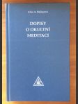 Dopisy o okultní meditaci - náhled