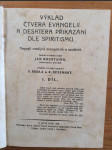 Výklad čtvera evangelií a desatera přikázání dle spiritismu / 1. díl - náhled