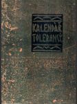 Nový kalendář tolerancý na rok 1923 - náhled