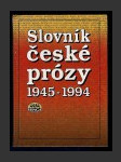 Slovník české prózy 1945-1994 - náhled