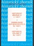 Historický zborník 21 - náhled