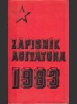 Zápisník agitátora 1983 - náhled