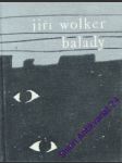 Balady - wolker jiří - náhled