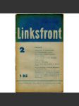 Linksfront, roč. 2, 1932-1933, č. 2 (listopad 1932) [Levá fronta; časopis; KSČ; komunismus; politika; marxismus] - náhled