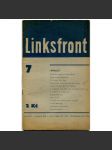 Linksfront, roč. 2, 1932-1933, č. 7 (březen 1933) [Levá fronta; časopis; KSČ; komunismus; marxismus; Karl, Karel Marx] - náhled