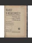 Vlast v nebezpečí? (levicová literatura, komunistická literatura) - náhled