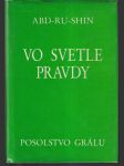 Vo svetle pravdy - posolstvo grálu - náhled