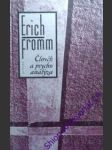 Člověk a psychoanalýza - fromm erich - náhled