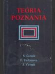 Teória poznania - náhled