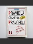 Pravidla českého pravopisu s graficky naznačeným dělením slov  - náhled