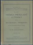 Sbírka příkladú z fyziky díl 1. - náhled