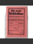 Die neue Weltbühne. Wochenschrift für Politik, Kunst, Wirtschaft. 29. Juni 1933. Nr. 26 [týdeník] - náhled