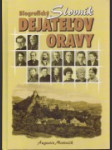 Biografický slovník dejateľov Oravy - náhled