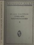 Základy mathematiky ke studiu věd přírodních a technických - náhled