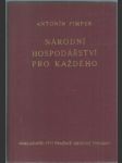 Národní hospodářství pro každého - náhled