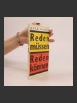 Reden müssen, reden können - náhled