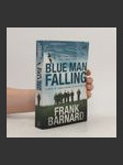 Blue man falling - náhled