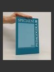 Speciální pedagogika: časopis pro teorii a praxi speciální pedagogiky, ročník 23., číslo 1. - náhled