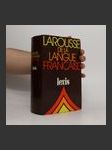 Larousse de le langue française : lexis - náhled