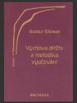 Výchova dítěte a metodika vyučování - náhled