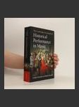 The Cambridge encyclopedia of historical performance in music Historical performance in music - náhled