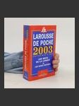 Le Larousse De Poche 2003 Edition Mise a Jour - náhled