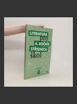 Literatura pro 4. ročník středních škol. Pracovní sešit - náhled