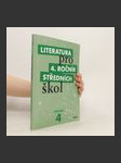 Literatura pro 4. ročník středních škol. Pracovní sešit - náhled