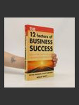The 12 Factors of Business Success - náhled