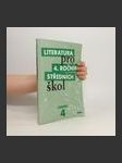 Literatura pro 4. ročník středních škol. Pracovní sešit - náhled