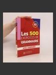 Les 500 exercices de grammaire - náhled