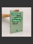 Literatura pro 4. ročník středních škol. Pracovní sešit - náhled