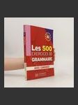 Les 500 exercices de grammaire - náhled