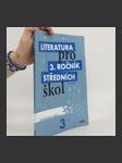 Literatura pro 3. ročník středních škol : zkrácená verze. Pracovní sešit - náhled